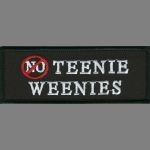 No Teenie Weenies 1.5" x 4"