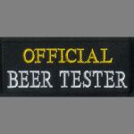 Official Beer Tester 1.5" x 3.5"