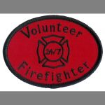 Volunteer Firefighter 24/7 2.5" x 3.5"