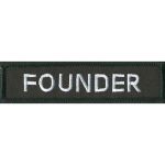 Founder - 1" x 4"