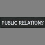 Public Relations  1" x 4"
