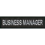 Business Manager - 1" x 4""