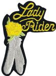 Lady Rider - Yellow 6" x 11"
