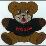 Biker Kid Bear 3 1/2" x 3 1/4"