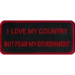 I Love My Country But Fear My Government - 4.5 x 2