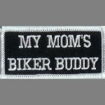 My Mom's Biker Buddy 1 3/8" x 2 3/4"