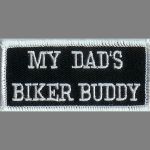 My Dad's Biker Buddy 1 3/8" x 2 3/4"