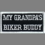 My Grandpa's Biker Buddy 1 3/8" x 2 3/4"