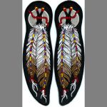 Feathers - Sold as a Pair 2 1/2" x 8 1/4"