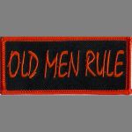 Old Men Rule 1.5" x 3.5"