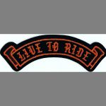 Live To Ride 1.25" x 4.5"