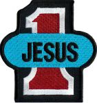 Jesus #1 4" x 4 1/4"