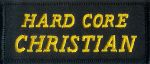 Hard Core Christian 1.5" x 3.5"