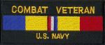 Combat Veteran - US Navy 2 x 4 1/4