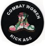 COMBAT WOMAN KICK ASS/BOOTS 3"