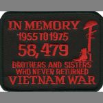 In Memory Vietnam 55-75 3" x 4"
