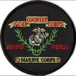 God Country Corps Semper Fidelis - 3"