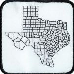 Texas Flag 4 5/8" x 4 5/8"