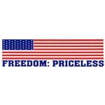 FREEDOM PRICELESS - FLAG