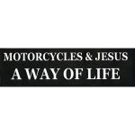 MOTORCYCLE & JESUS A WAY OF LIFE