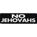 NO JEHOVAHS