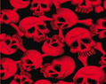 Welder's Cap - Red Skull & BonesMade in the USA