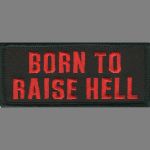 Born To Raise Hell 1.5" x 3.5"