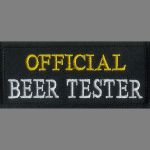Official Beer Tester 1.5" x 3.5"