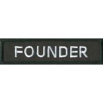 Founder - 1" x 4"