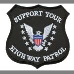 Support Your Highway Patrol 3.25" x 3.25"