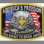 2nd Amendment (Eagle w/ Guns) - 3" x 3 1/2"
