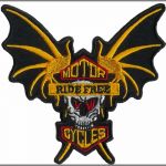 Motor Cycles - Ride Free 3" x 3.5"