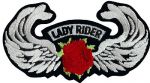 Lady Rider - Red 5 1/2" x 10 1/2"