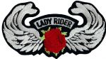 Lady Rider - Red 5 1/2" x 10 1/2"