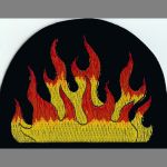 Flames 1 3/4" x 2 1/2"