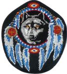 Dream Catcher - Wolf Head 7 3/4" x 8 3/4"