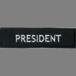 President 1" x 4"