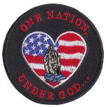 One Nation Under God - 3" Round