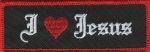 I Love Jesus  1 1/4" x 3 1/2"