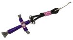 Purple & Pink - Zipper Pull