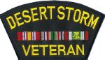 Desert Storm Veteran 3 1/4" x 5 3/4"