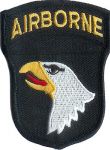 Airborne Eagle Head 2 1/4" x 3 1/4"