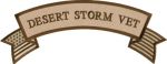 Desert Strom Vet Rocker 3" x 12"