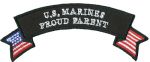 U.S. Marines Upward Rocker-3"x12"