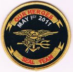 OUR HEROES MAY 1ST 2011 SEAL TEAM - 3"