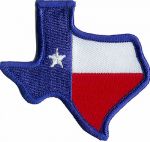 Texas Flag 3" x 3"