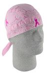 FLYDANNA BREAST CANCER PINK RIBBON PAISLEY