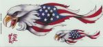 Eagle Flag - Left Decal