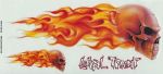 Flaming Skull - Right Decal