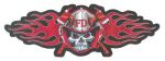 Fire Department Skull & Flames